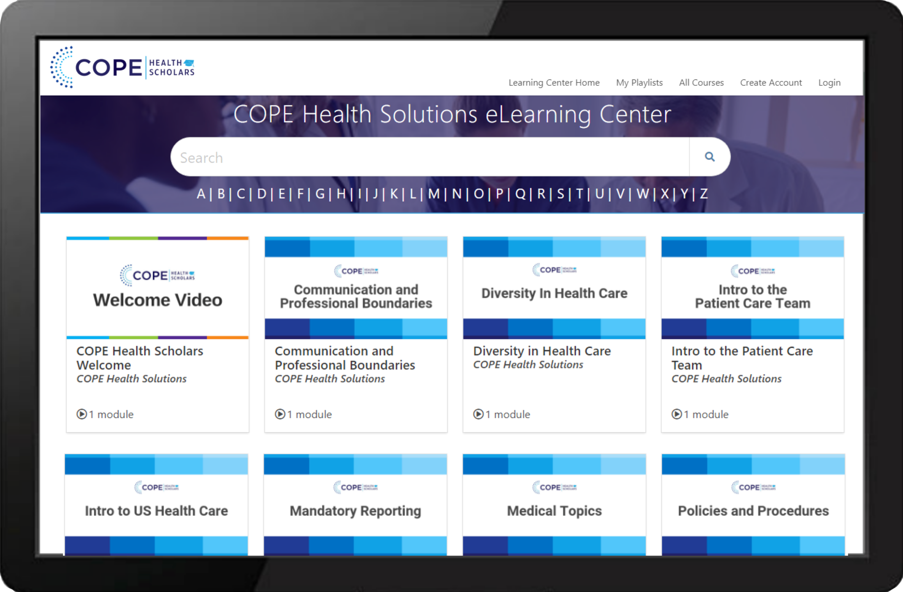 Cope Learning Center Example
