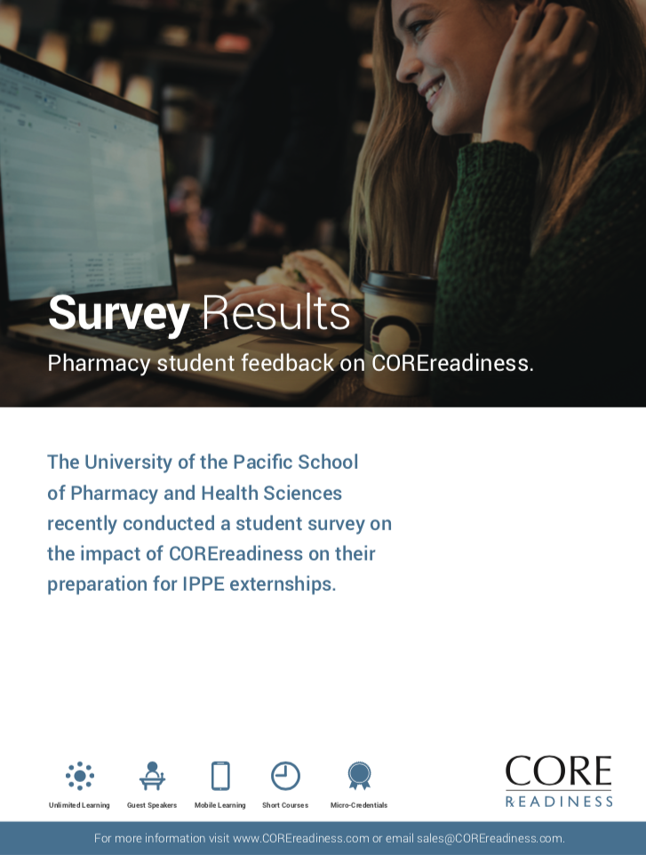 READINESS University of Pacific Survey Results